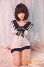 WMDOLL #204 知世 138cm 制服 TPE製 ラブドール巨乳 - 画像 (3)