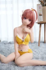WMDOLL #28 美和 146cm 可愛い シリコンヘッド＋TPEボディ ラブドール良乳 - 画像 (7)