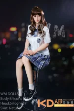 WMDOLL #3 玉枝 165cm 制服 シリコン製 ラブドール良乳 - 画像 (5)