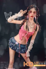 WMDOLL #56 Emma Dutt 172cm セクシー TPE製 ラブドール貧乳 - 画像 (5)