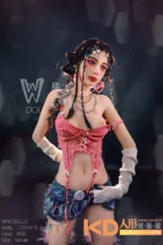 WMDOLL #56 Emma Dutt 172cm セクシー TPE製 ラブドール貧乳 - 画像 (7)