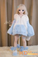 WMDOLL #S001 艾妮 85cm 可愛い ビニールヘッド＋TPEボディ ラブドール貧乳 - 画像 (5)