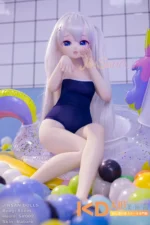 WMDOLL #S002 安奈 85cm 可愛い ビニールヘッド＋TPEボディ ラブドール貧乳：圖片 5