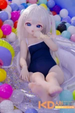 WMDOLL #S002 安奈 85cm 可愛い ビニールヘッド＋TPEボディ ラブドール貧乳：圖片 7