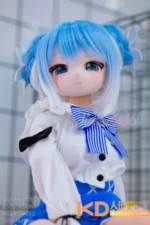 WMDOLL #S003 小斯 85cm 可愛い ビニールヘッド＋TPEボディ ラブドール貧乳 - 画像 (3)