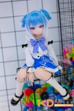 WMDOLL #S003 小斯 85cm 可愛い ビニールヘッド＋TPEボディ ラブドール貧乳 - 画像 (6)