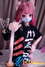 WMDOLL #Y001 はな 146cm 可愛い ビニール製ヘッド+TPE製ボディ ラブドール良乳 - 画像 (4)