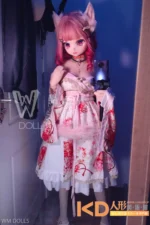 WMDOLL #Y001 はな 146cm 可愛い ビニール製ヘッド+TPE製ボディ ラブドール良乳 - 画像 (3)