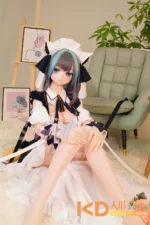 WMDOLL #Y010 ダンバー 159cm 可愛い TPE製 ラブドール貧乳 - 画像 (2)