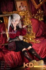 WMDOLL #Y012 霧生 150cm アニメ ビニール製ヘッド+TPE製ボディ ラブドール貧乳 - 画像 (6)