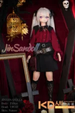 WMDOLL #Y012 霧生 150cm アニメ ビニール製ヘッド+TPE製ボディ ラブドール貧乳 - 画像 (2)