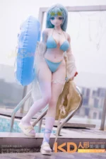 WMDOLL #Y015 可可 157cm 可愛い ビニールヘッド＋シリコンボディ ラブドール貧乳