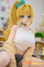 WMDOLL #Y015 爱苏 157cm 可愛い ビニールヘッド＋S-TPEボディ ラブドール貧乳 - 画像 (7)