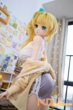 WMDOLL #Y015 爱苏 157cm 可愛い ビニールヘッド＋S-TPEボディ ラブドール貧乳 - 画像 (2)