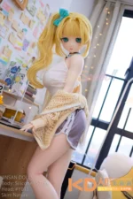 WMDOLL #Y015 爱苏 157cm 可愛い ビニールヘッド＋S-TPEボディ ラブドール貧乳 - 画像 (4)