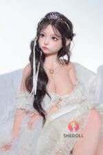 SHEDOLL 最新作ボディ 145cm Gカップ 洛小乙2.0（luoxiaoyi）BJDメイク シリコンヘッド+tpeボディ お口の開閉機能選択可能 ボディー材質など選択可能 等身大リアルラブドール - 画像 (3)