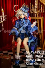 GUAVADOLL DM04芙卡洛斯ヘッド 150cm Dカップ ソフトビニール製ヘッド+TPE製ボディラブドール (part2) - 画像 (2)