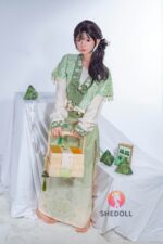 Shedoll Zhiyuan（芷沅）158cm Cカップ フルシリコン 可愛い女の子 ボディ材質選択可 ラブドール - 画像 (4)
