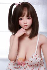 SHEDOLL 148cm Dカップ 洛小乙（Luoxiaoyi）キレカワ リアル セックス 人形 ラブドール ボディー材質など選択可能 掲載画像はシリコンヘッド+TPEボディ 口開閉＆口腔模擬付き - 画像 (2)