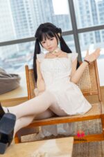 SHEDOLL 最新作ラブドール 156cm Eカップ 小芙（xiaofu）シリコンヘッド+tpeボディ お口の開閉機能選択可能 ボディー材質など選択可能 等身大リアルラブドール - 画像 (3)