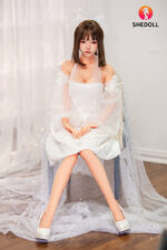 SHEDOLL 148cm普通乳 ピュアな娘リアルドール 洛伊(Luoyi) ボディー材質など選択可能 カスタマイズ可能 掲載画像はシリコンヘッド+TPEボディ - 画像 (2)