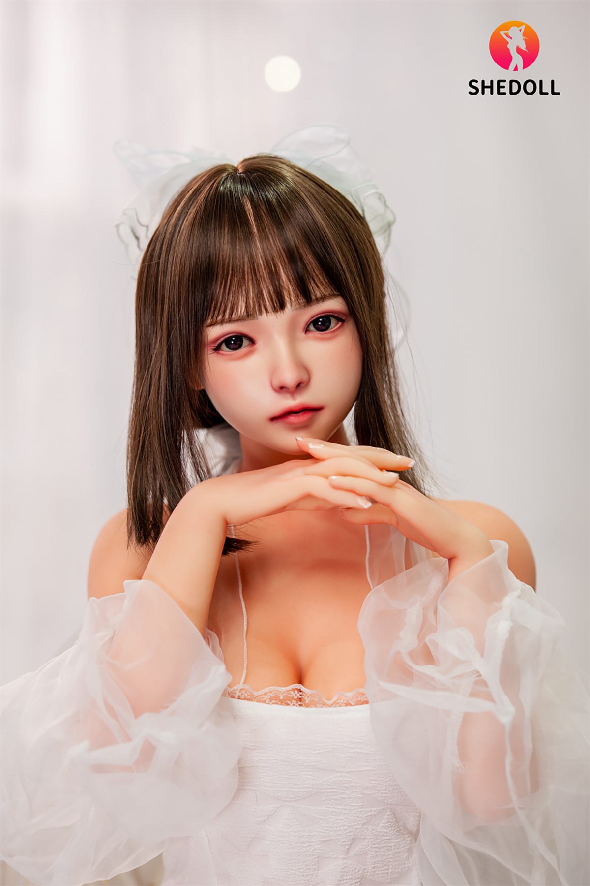 E3Q2113 SHEDOLL 148cm普通乳 ピュアな娘リアルドール 洛伊(Luoyi) ボディー材質など選択可能 カスタマイズ可能 掲載画像はシリコンヘッド+TPEボディ - 画像 (1)