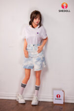 SHEDOLL 148cm普通乳 ピュアな娘リアルドール 洛伊(Luoyi) ボディー材質など選択可能 カスタマイズ可能 掲載画像はシリコンヘッド+TPEボディ - 画像 (32)