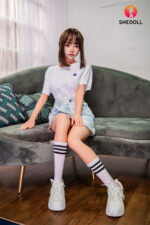 SHEDOLL 148cm普通乳 ピュアな娘リアルドール 洛伊(Luoyi) ボディー材質など選択可能 カスタマイズ可能 掲載画像はシリコンヘッド+TPEボディ - 画像 (36)