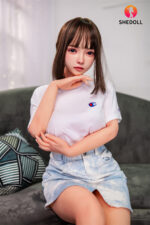 SHEDOLL 148cm普通乳 ピュアな娘リアルドール 洛伊(Luoyi) ボディー材質など選択可能 カスタマイズ可能 掲載画像はシリコンヘッド+TPEボディ - 画像 (38)