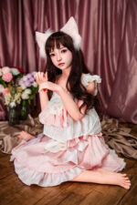 SHEDOLL 148cm普通乳 洛伊(Luoyi) 萌え系ネコ耳メイドセックス人形 ボディー材質など選択可能 カスタマイズ可能 掲載画像はシリコンヘッド+TPEボディ - 画像 (35)