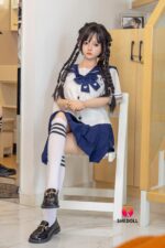 SHEDOLL 北栀（beizhi）BJDメイク 148cm Cカップ フルシリコンドール 等身大リアルラブドール - 画像 (3)