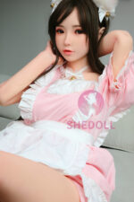 SHEDOLL 148cm普通乳 可可(Coco) 恥ずかしがり屋の彼女リアルドール ボディー材質など選択可能 カスタマイズ可能 掲載画像はシリコンヘッド+TPEボディ - 画像 (11)