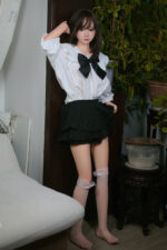 SHEDOLL 148cm普通乳 瑶瑶（Yaoyao）可愛くてセクシーメイドコスプレリアルドール ボディー材質など選択可能 カスタマイズ可能 掲載画像はシリコンヘッド+TPEボディ - 画像 (2)