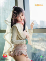 SHEDOLL 最新作 156cm Eカップ 艾琳（Ailin）2.0ヘッド 口開閉＆口腔模擬付き - 画像 (4)