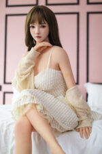 SHEDOLL 158cm Cカップ 蔷薇 静かにM字で座る姿 リアルドール ボディー材質など選択可能 カスタマイズ可能 掲載画像はシリコンヘッド+TPEボディ - 画像 (7)