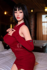 SHEDOLL 158cm Fカップ Bailu(白露) シリコンヘッド ボディ材質選択可 リアル ダッチワイフ - 画像 (12)