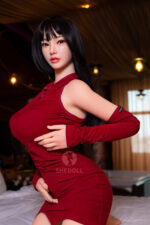 SHEDOLL 158cm Fカップ Bailu(白露) シリコンヘッド ボディ材質選択可 リアル ダッチワイフ - 画像 (15)