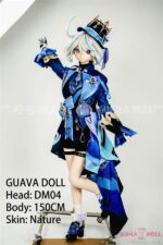 GUAVADOLL DM04芙卡洛斯ヘッド 150cm Dカップ ソフトビニール製ヘッド+TPE製ボディラブドール - 画像 (6)