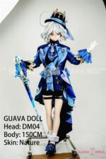 GUAVADOLL DM04芙卡洛斯ヘッド 150cm Dカップ ソフトビニール製ヘッド+TPE製ボディラブドール - 画像 (4)