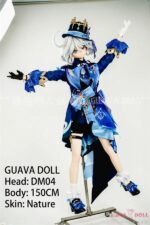 GUAVADOLL DM04芙卡洛斯ヘッド 150cm Dカップ ソフトビニール製ヘッド+TPE製ボディラブドール - 画像 (2)