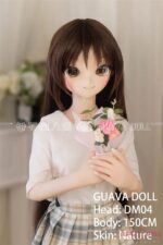 GUAVADOLL DM04 アリスヘッド 150cm バスト小 ソフトビニール製ヘッド+TPE製ボディラブドール - 画像 (6)