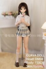 GUAVADOLL DM04 アリスヘッド 150cm バスト小 ソフトビニール製ヘッド+TPE製ボディラブドール - 画像 (3)