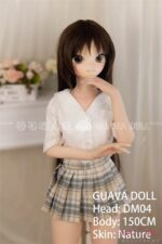 GUAVADOLL DM04 アリスヘッド 150cm バスト小 ソフトビニール製ヘッド+TPE製ボディラブドール - 画像 (2)