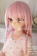 GUAVADOLL DM02ヘッド 150cm バスト小 ソフトビニール製ヘッド+TPE製ボディラブドール - 画像 (3)