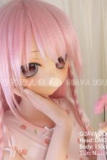 GUAVADOLL DM02ヘッド 150cm バスト小 ソフトビニール製ヘッド+TPE製ボディラブドール - 画像 (4)