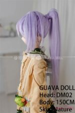 GUAVADOLL 150cm バスト小 DM02 Kikiヘッド アニメ ソフトビニール製ヘッド+TPE製ボディラブドール - 画像 (7)