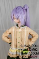 GUAVADOLL 150cm バスト小 DM02 Kikiヘッド アニメ ソフトビニール製ヘッド+TPE製ボディラブドール - 画像 (5)