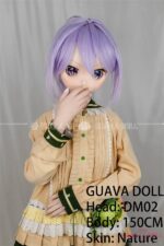 GUAVADOLL 150cm バスト小 DM02 Kikiヘッド アニメ ソフトビニール製ヘッド+TPE製ボディラブドール - 画像 (3)