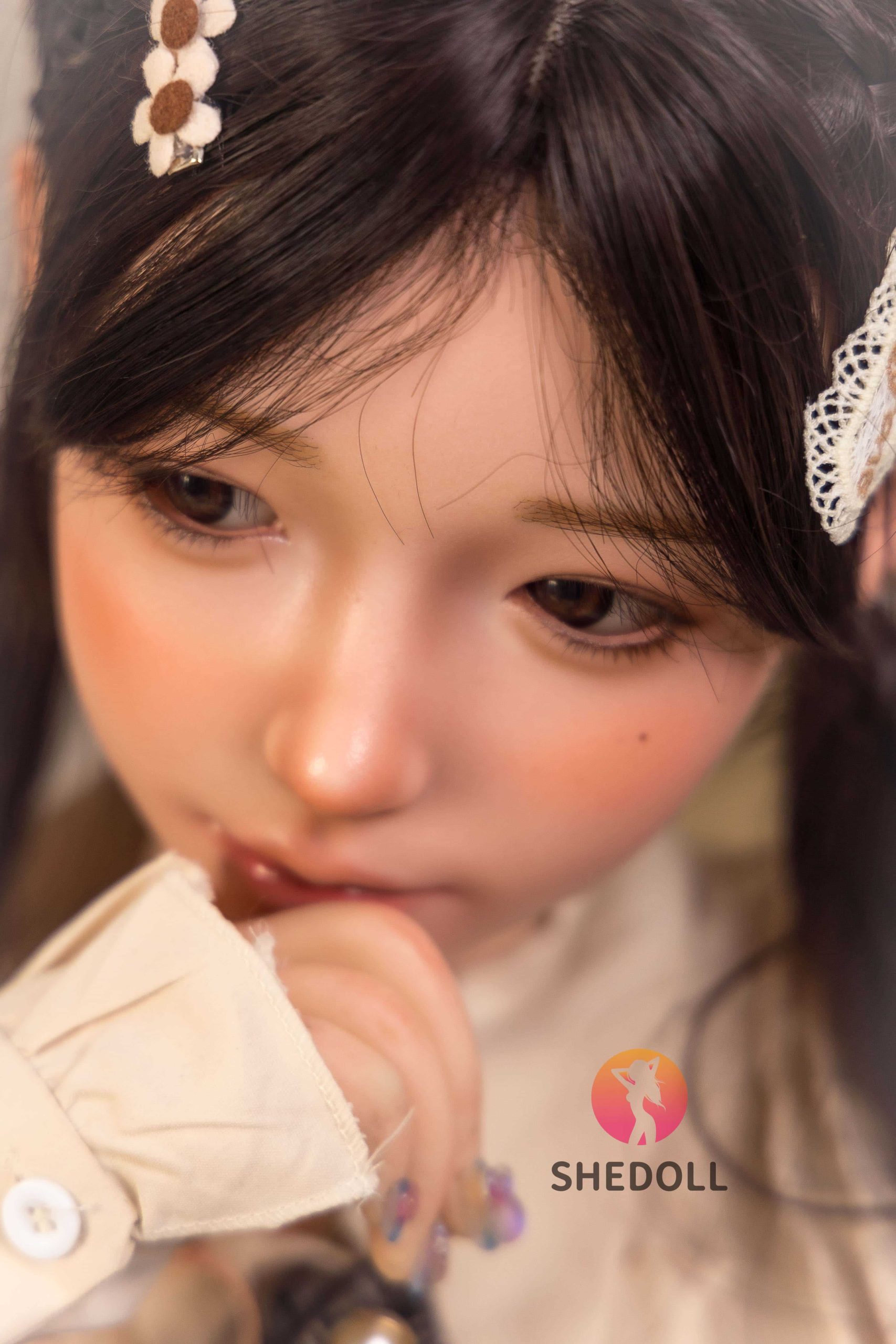 shedoll-148E585AEE6B28538-3-scaled-1 SHEDOLL 兮沅(xiruan) 148cm Cカップ TPE/フルシリコンドール 等身大リアルラブドール - 画像 (1)
