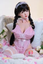 SHEDOLL 70cm Eカップ  リアル皮膚メイク付き セクシーダッチワイフ 高級シリコントルソードール - 画像 (3)